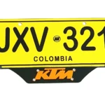 Portaplaca Acero Inoxidable KTM 3D - Protege y realza la estética de tu moto