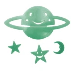 Set x2 Planeta y Estrellas Luminosas Adhesivas - Transforma la noche infantil en magia espacial - Imagen 3