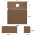 Set X4 Tapetes Alfombrillas Absorbentes - Imagen 5