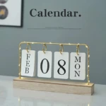 Calendario de Escritorio con Luces Led - Imagen 2