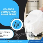 Colador Cuenco para Lavar Arroz - Imagen 5