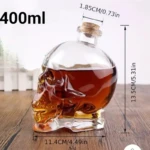Calavera Mediana para Multiples Bebidas - Imagen 3