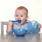 Plato Antiderrame con Cuchara para Bebe - Imagen 4