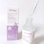 Caja y frasco de serum Perilla Polipeptidos 30ml, con gotero, anti-envejecimiento, para piel.