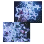 Cortina Led Estrella Tornasol Figuras - Imagen 4