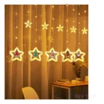 Cortina Led Estrella Tornasol Figuras - Imagen 2