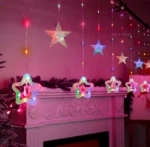 Cortina Led Estrella Tornasol Figuras - Imagen 5