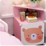 Set x2 Mesa de Noche Infantil Armable - Imagen 3