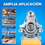 Convertidor a Herramienta Oscilante para Amoladora Angular - Realiza cortes precisos y desoxidación en madera y metal - Imagen 4