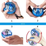 Bola Giroscópica Entrena Muñecas Brazos - Imagen 5