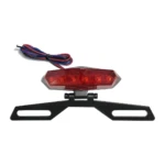 Porta Placa Led con Luz de Freno Moto - Imagen 2