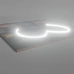 Cuadro con Luces Pareja Astronautas V31 - Imagen 5