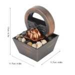Mini Fuente Decorativa Flor de Loto Rela - Imagen 3