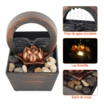 Mini Fuente Decorativa Flor de Loto Rela
