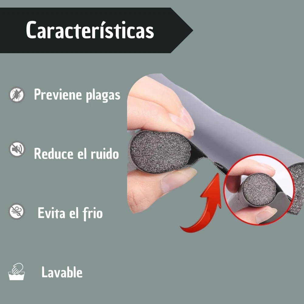Tapón para Puertas Repele Plagas Polvo