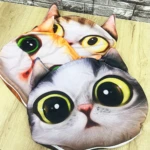 Cojín de Gatos 3D X3 Decoración Fdcg3D - Imagen 2