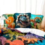 Cojines Dinosaurios X3 Almohada Fdn01 - Imagen 7