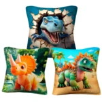 Cojines Dinosaurios X3 Almohada Fdn01 - Imagen 2