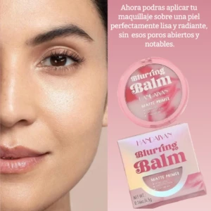 Primer matificante en bálsamo Handaiyan Blurring Balm, 4.5g, para piel lisa y radiante.
