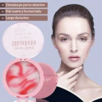 Polvo Facial Matificante Compacto - Controla Grasa y Brillo Excesivo Durante Todo El Día - Imagen 6