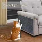 Alfombrilla Autoadhesiva Resistente a Arañazos - protege tus muebles de mascotas - Imagen 8