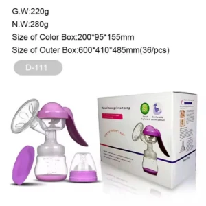 Extractor de Leche Manual Silicona Cómoda - Alivia congestión y estimula producción