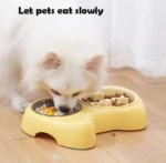 Comedero Doble para Mascotas JANDTEK - Previene atragantamientos y mejora la digestión - Imagen 2