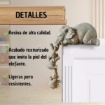 Decoracion Familia de 3 Elefantes Adorno - Imagen 5