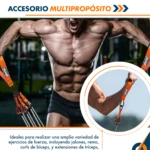 Agarres de Polea Pbold Naranja para Entrenamiento de Fuerza - Fortalece y Tonifica tus Músculos