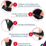 Coderas de Compresión Pbold Grises para Levantamiento - Protegen y estabilizan tus codos en cada entrenamiento - Imagen 2