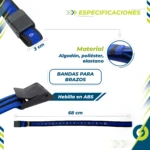 Kit X4 Bandas Elasticas Oclusión Pbold - Imagen 4