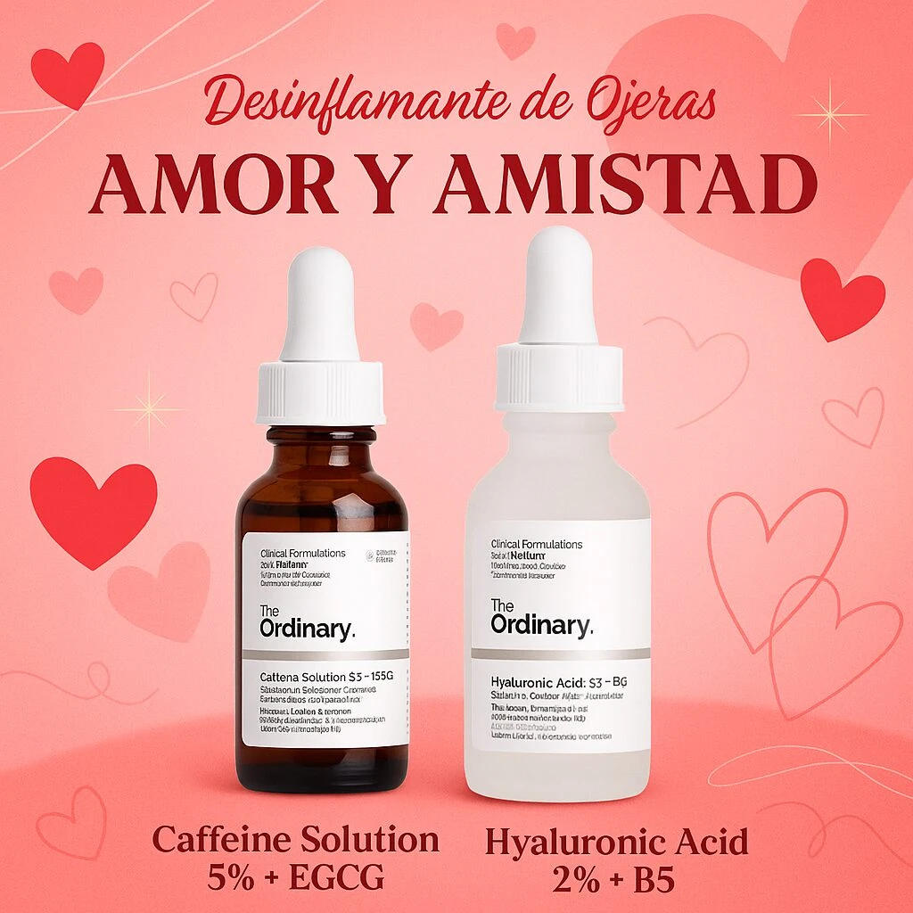 The Ordinary Set Desinflamante Ojeras - Revitaliza tu mirada y reduce bolsas e hinchazón