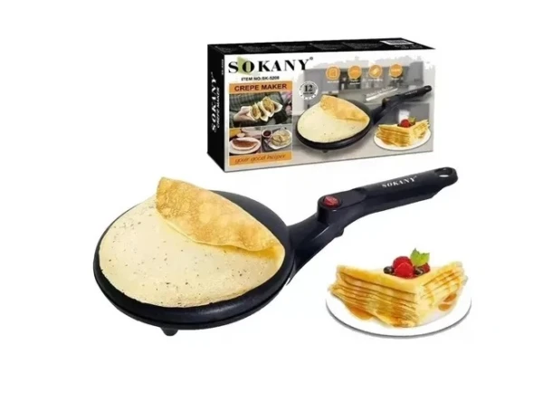 Maquina Electrica Crepes Sokany