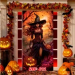 Forro Funda para Puerta de Halloween
