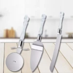 Set Cuchillo Torta Espátula y Rodillo Pz - Imagen 4