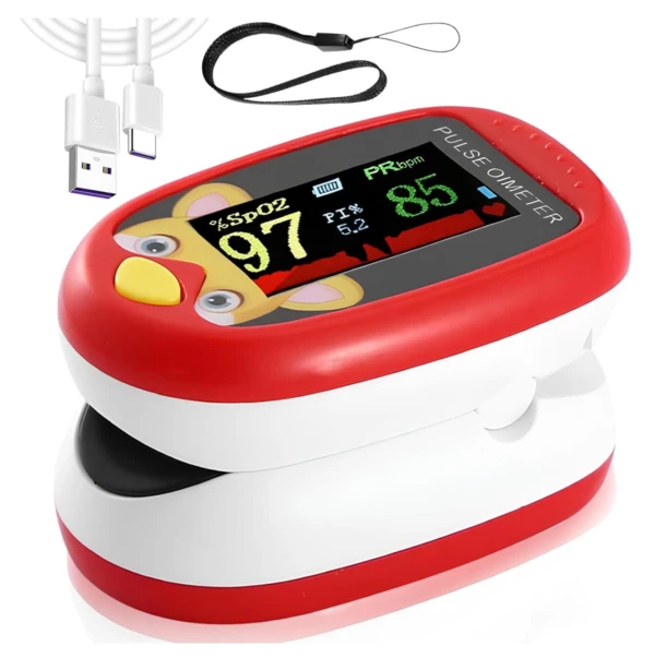 Oximetro Pediátrico Bebe Recargable Usb