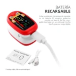 Oximetro Pediátrico Bebe Recargable Usb - Imagen 5