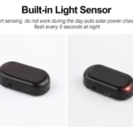 Luz Solar Seguridad Antirrobo Carro X2 - Imagen 7