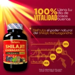 Shilajit de Ashwaganda y Proteinacreatin - Imagen 5