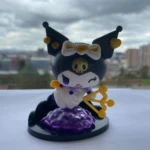 Set Figuras Estilo Kuromi Miniatura X4 - Imagen 7
