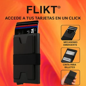 Flikt® Tarjetero Premium en Un Click