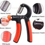 Hand Grip Ejercitador de Mano Muneca Ant - Imagen 2