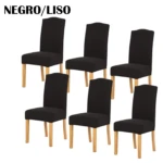 Fundas Elásticas Sillas Comedor Set X6 - Imagen 5