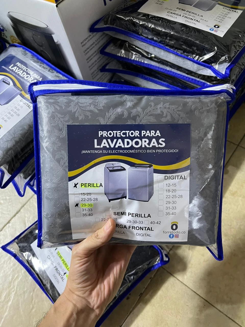 Forro para Lavadora Impermeable