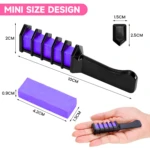 Peine de Tiza para El Cabello 10 Colores - Imagen 7