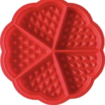 Set x2 Molde Silicona Corazón Waffles - Prepara desayunos románticos y divertidos fácilmente - Imagen 4