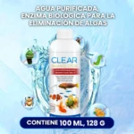 Set x2 Limpiador de Agua para Acuario Enzimas - Mantiene agua cristalina y saludable para peces - Imagen 4