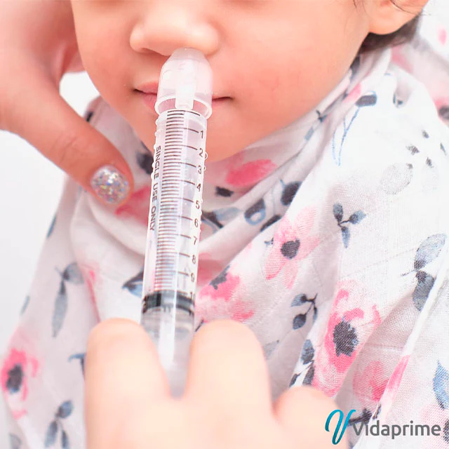 Jeringa Lavado Nasal para Bebes Niños