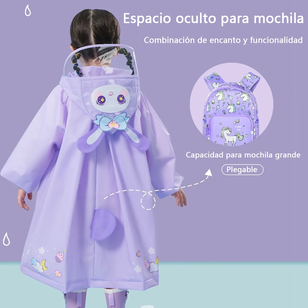 Impermeable y Ponchos, Niños Pequeños