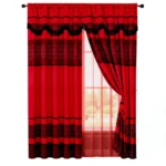 Cortinas con Cenefa y Velo Poliester - Imagen 2